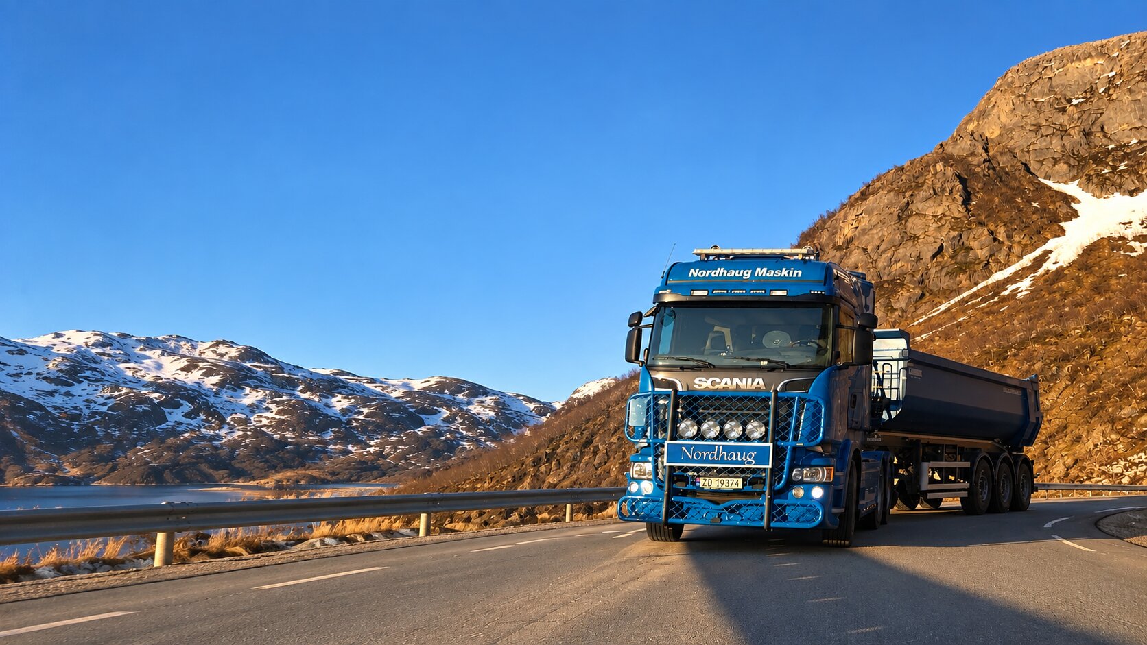 Nordhaug Maskin-lastebil i Troms
